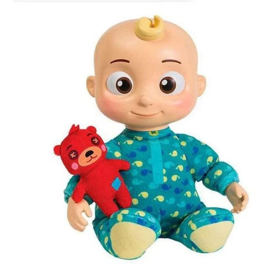 Cocomelon 10" Musical Bedtime JJ Doll Soft Plush Toy