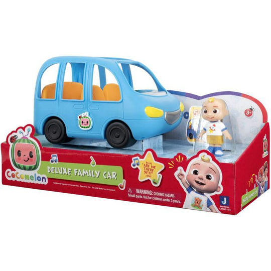 Cocomelon Deluxe Musical Family Car & Toy Figure