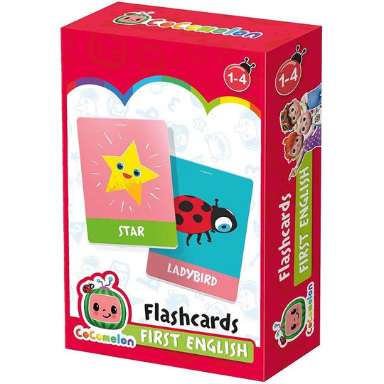 Cocomelon First English Flashcards Educational Children's Game