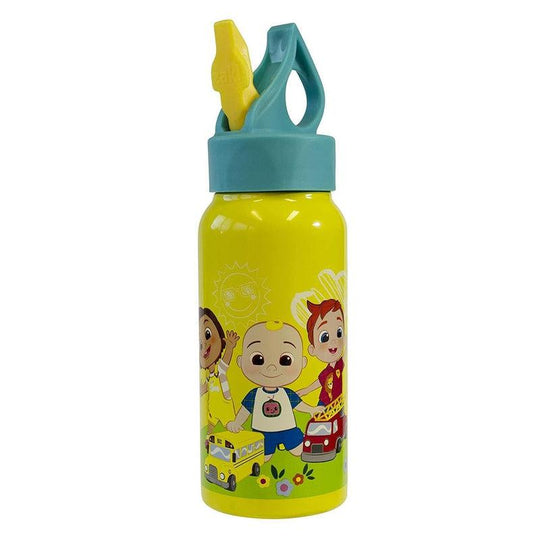 Cocomelon Kid's Stainless Steel Water Bottle - 473ml