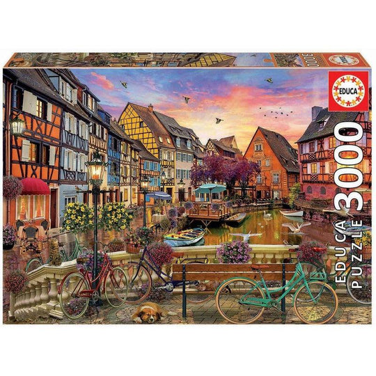 Colmar Canal 3000 Piece Puzzle