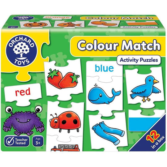 Colour Match Jigsaw Game