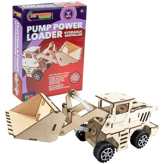 Construct Hydraulic Loader, Brown