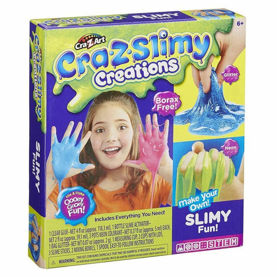 Cra-Z-Art Cra Z Slimy Creations Slimy Fun Kit Make Your Own Goo