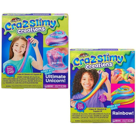 Cra-Z-Slimy Fun Creations - Rainbow or Unicorn