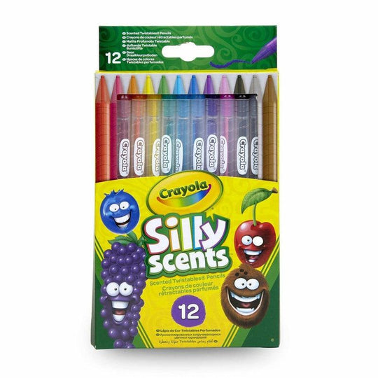 Crayola 12 Silly Scents Twistable Colouring Pencils