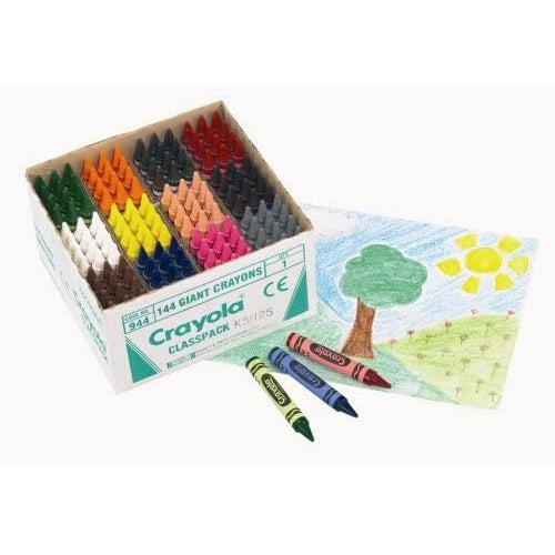 Crayola 144 Giant Crayon ClassPack