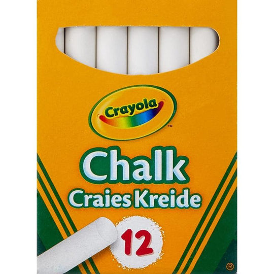 Crayola - Anti Dust White Chalk