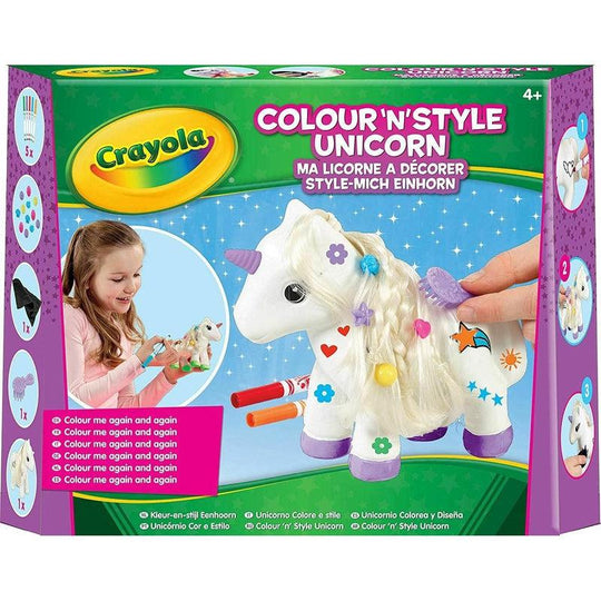 Crayola Colour N Style Unicorn Art & Craft Kit
