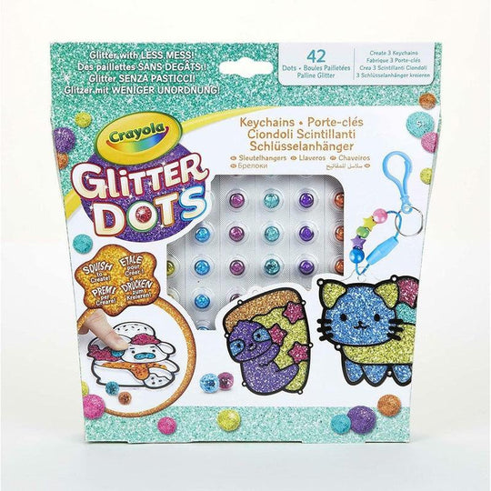 Crayola Glitter Dots Keychain Friends