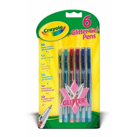 Crayola Glitter Gel Pens (Set of 6)