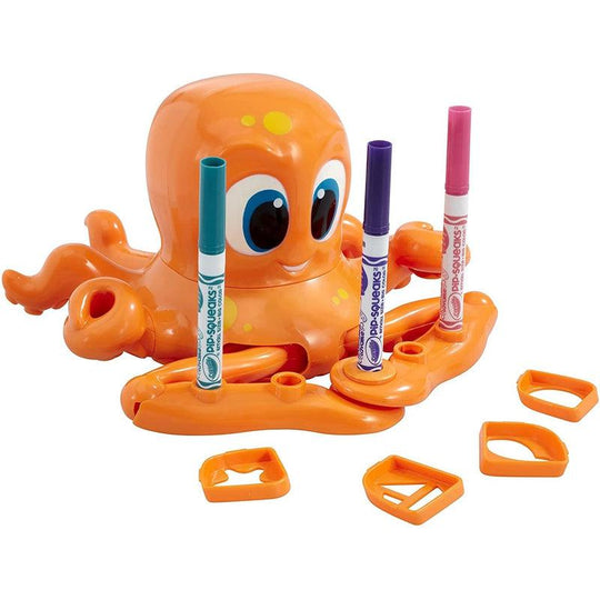 Crayola Spin 'n' Spiral Oscar the Octopus Colouring Stencilling Creative Playset