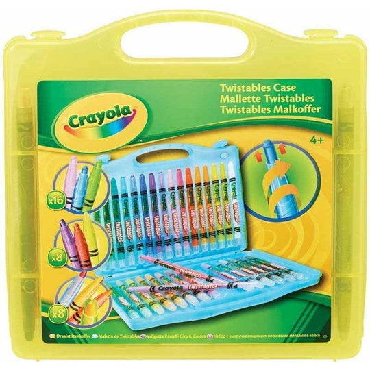 Crayola Twistables Case 32 Pack Of Twistable Colouring Pencils
