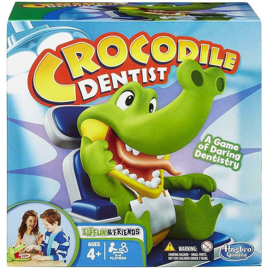 Crocodile Dentist Board Game Elefun & Friends Hasbro Original UK Version