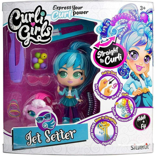 Curli Girls Dolls Deluxe Set Fashionista Playset - One Set Sent At Random