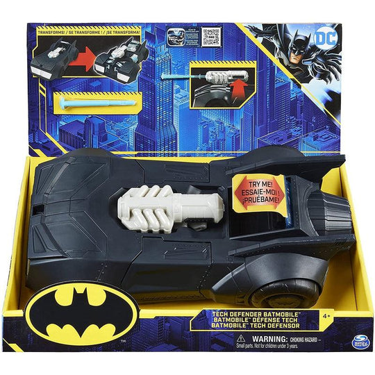 DC Comics Batman Tech Defender Batmobile Transforming Vehicle