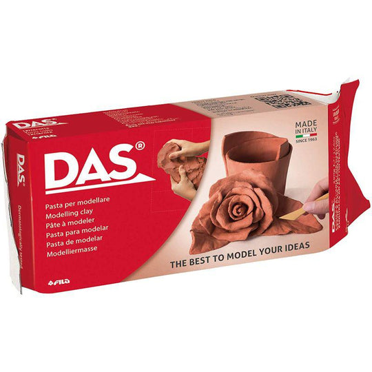 Das Air Drying Modelling Clay 500g Terracotta