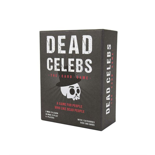 Dead Celebs Celebrity Guessing Card Game