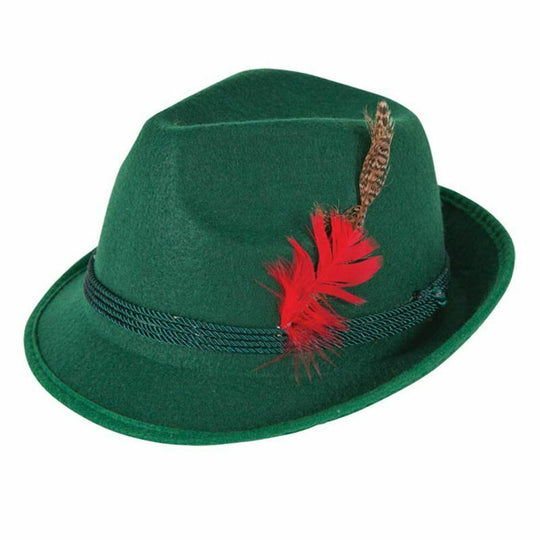 Deluxe Bavarian Oktoberfest Hat Unisex Fancy Dress Costume Accessory