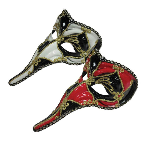 Deluxe Long Nose Bird Venetian Masquerade Ball Mask Fancy Dress Accessory