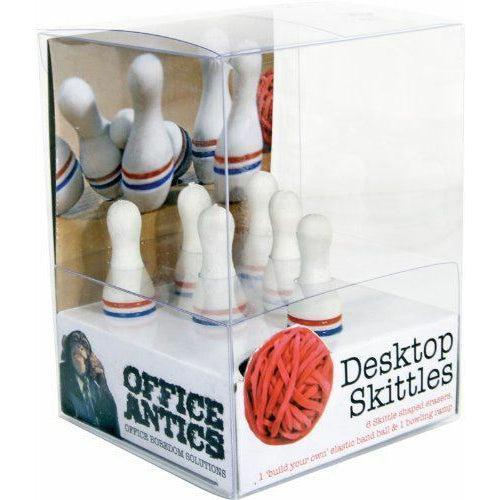 Desktop Skittles Game Bowling Office Toy Novelty Gift