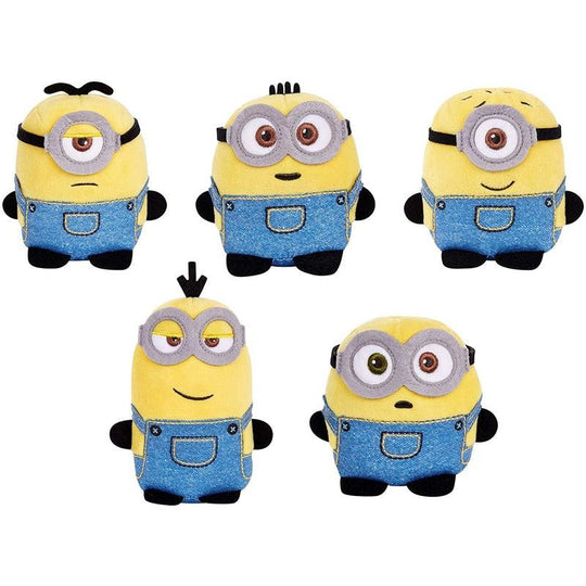 Despicable Me 3 Minions Squeeze and Sing 4" Soft Toys