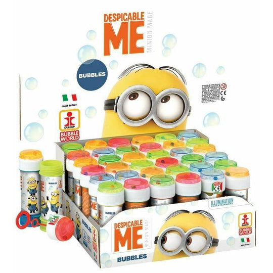 Despicable Me Minions Bubble Blowing Tubs Childrens Party Bag Filler Toys