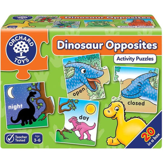Dinosaur Opposites Activity Puzzles