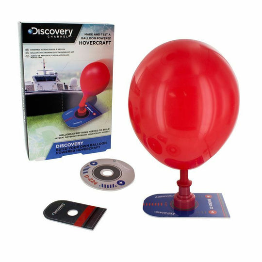 Discovery Channel Build Your Own Balloon Powered Hovercraft Science Toy