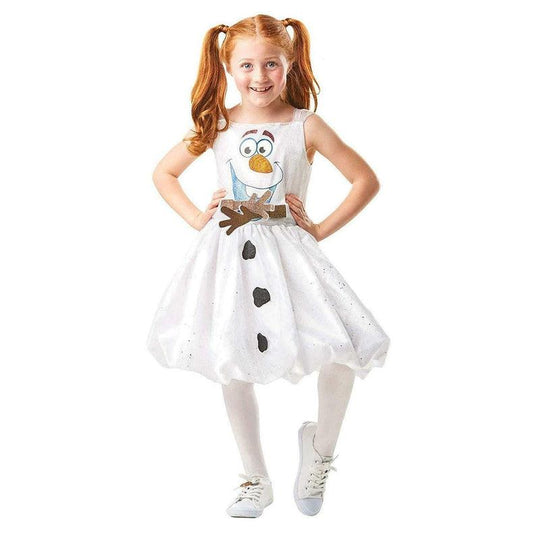 Disney Frozen 2 Olaf Air Motion Dress Girl's Fancy Dress Costume