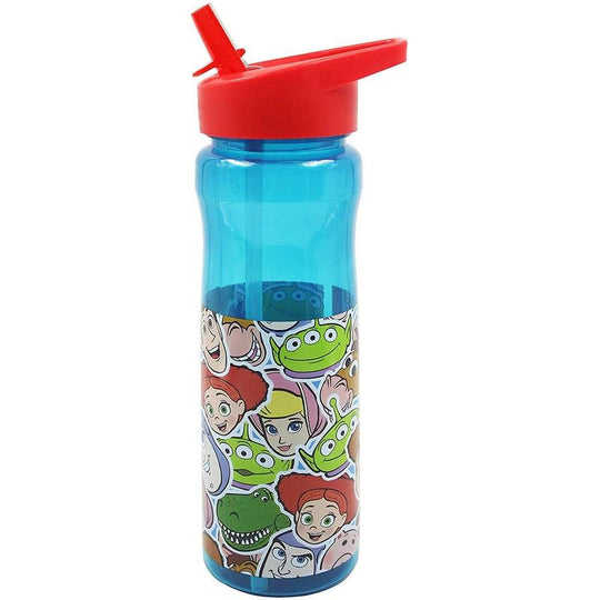 Disney Girls Toy Story 600ml PP Water Bottle with Straw for Kids