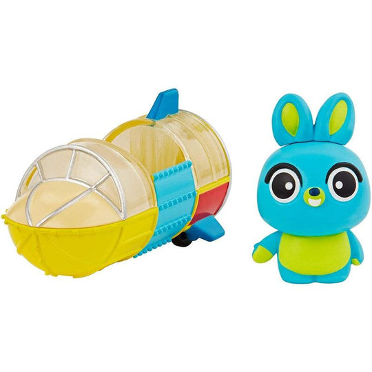 Disney Pixar Toy Story 4 Bunny Mini with Carnival Rocket Vehicle