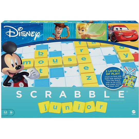 Disney Scrabble Junior Edition Family Board Game
