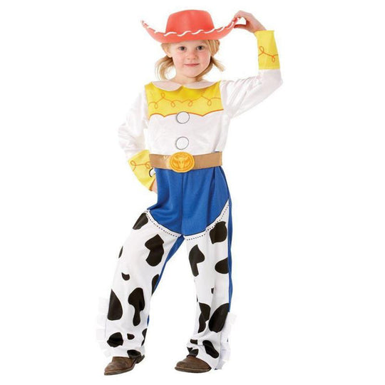 Disney Toy Story Jessie Deluxe Fancy Dress Costume Cowboy Cowgirl Kids Girls
