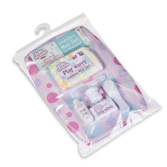 Dolls Baby Huggles Changing Mat Set And Accessories