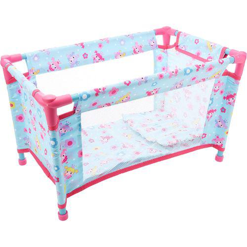 Dolls World Deluxe Travel Cot Set For Baby Dolls