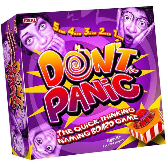 Don't Panic Game - The Quick Thinking Naming Family Board Game With Timer
