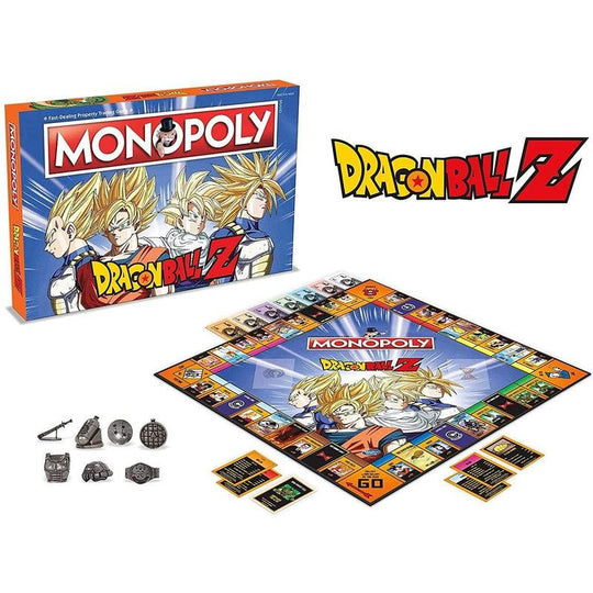 Dragon Ball Z Monopoly Board Game