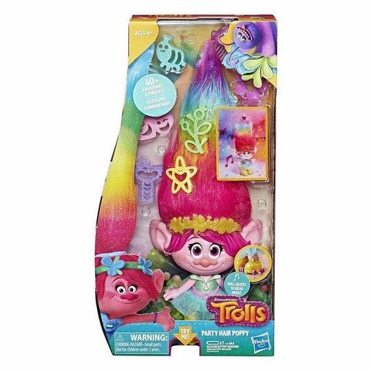 Dreamworks Trolls Party Hair Poppy