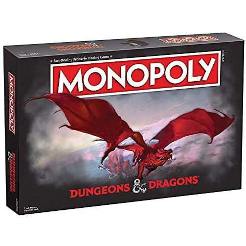 Dungeons and Dragons Monopoly Board Game