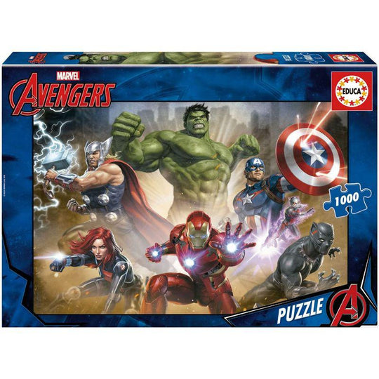 Educa Borrás Marvel The Avengers 1000 Piece Jigsaw Puzzle