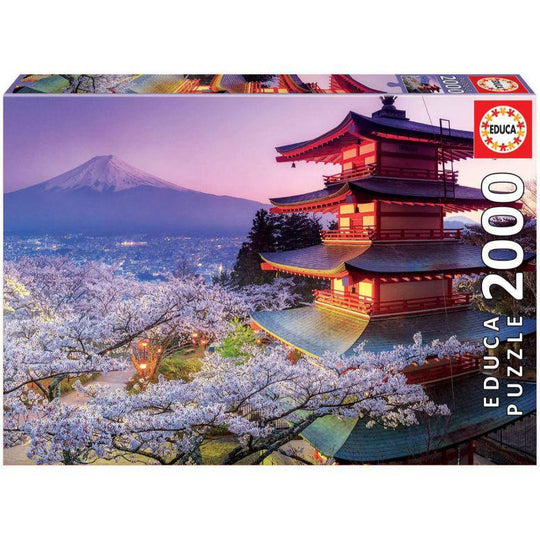 Educa Borras Mount Fiji Japan 2000 Piece Jigsaw Puzzle