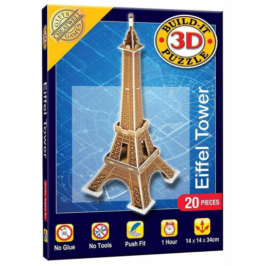 Eiffel Tower Build It 3D Mini Monumental Puzzle