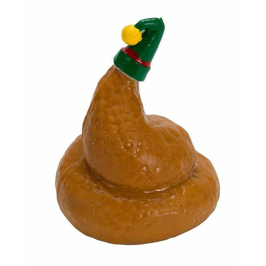Elf Poo Novelty Christmas Joke Wearing A Hat Prank