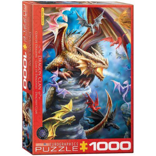 Eurographics Dragon Clan Ann Stokes 1000 Piece Jigsaw Puzzle