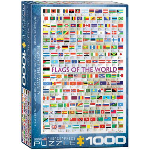 Eurographics Flags of The World 1000 Piece Jigsaw Puzzle