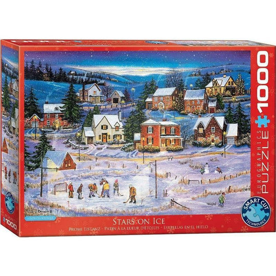 Eurographics Stars on the Ice by Bourque 1000pc Jigsaw