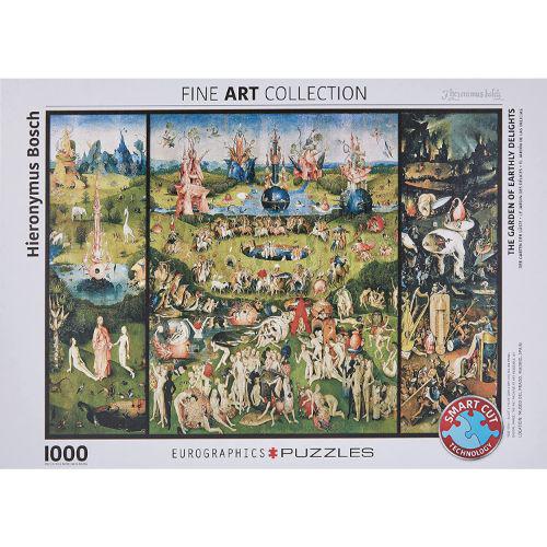 Eurographics The Garden of Earthly Delights 1000 Piece Jigsaw Puzzle