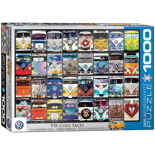 Eurographics Volkswagen Cool Faces 1000 Piece Jigsaw Puzzle