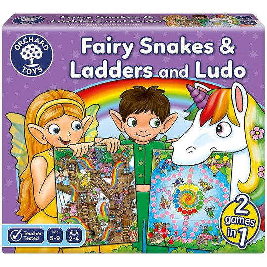 Fairy Snakes and Ladders with Ludo Game